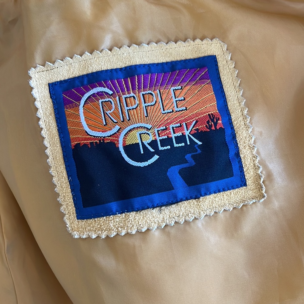 Cripple Creek Vintage leather, suede Jacket - Picture 6 of 10